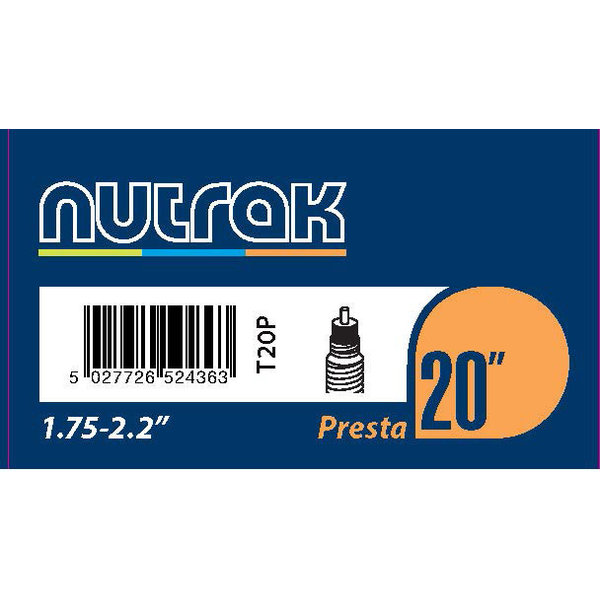 Nutrak Tube 20X1.75 2.125 Presta 360 Cycles