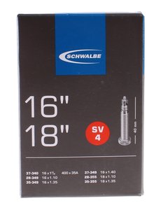 Schwalbe Schwalbe Inner Tube16 - Presta Valve 16x1 1/8-3/8 (SV4 - for Brompton)