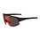 Tifosi  Sledge Lite Sunglasses Matte Black Frame With  Clarion Red Fototec Light Reactive Lens