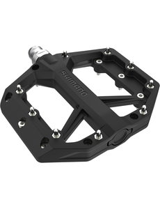 Shimano Shimano Pd-Gr400 Flat Pedals, Resin With Pins, Black