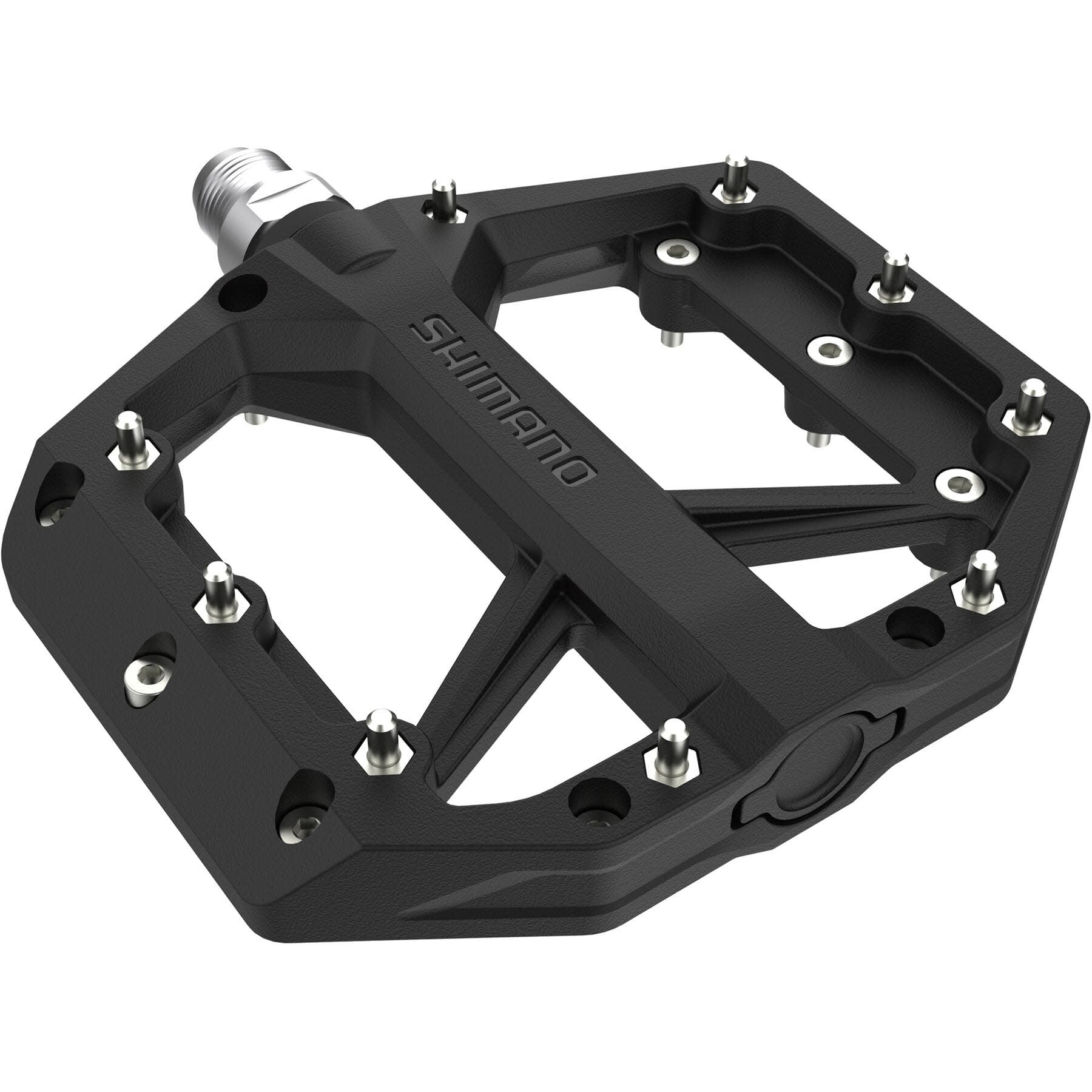 Shimano PD GR400 flat pedals resin with pins black 360 Cycles