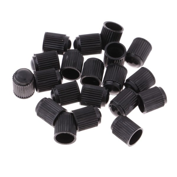 Plastic Valve Dust Cap For Schrader Valves, Also Suitable For Car Valves (Single Piece)