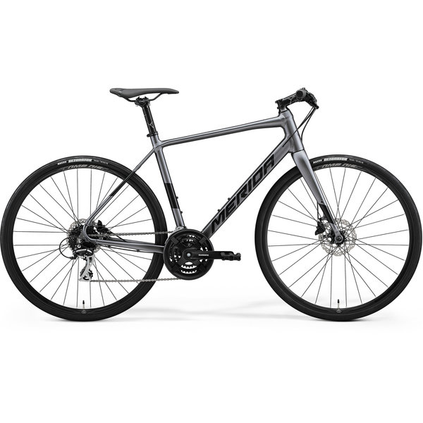 Merida Speeder 100D Lightweight City Fitness Bike Anthracite / Black