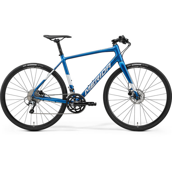 Merida Speeder 300D Lightweight City Fitness Bike Silk Blue / Dark Silver