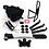 M Part Starter Tool Kit Set Containing Six Essential Accessories: Multi Tool, Pump, Tyre Levers, Saddle Bag, Bottle Cage