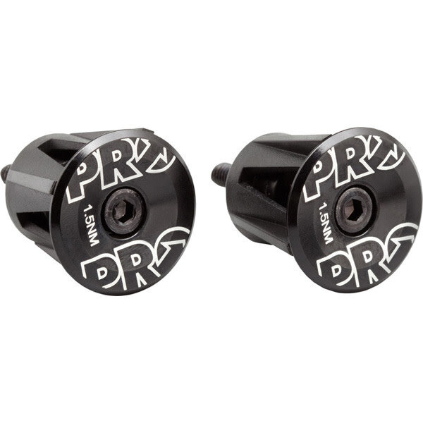 Pro Handlebar End Plugs, Pro, Alloy, Black