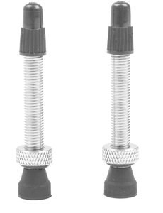  Presta Tubeless Valves With Removeable Core Bronze 44Mm (Pair)
