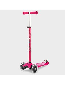 Microscooter Microscooter Maxi Deluxe Kids Scooter with LED wheels (5 To 12 Years) Pink