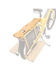 Yuba Add-On Yuba Kombi Deck - Bamboo Longtail Fitting Suitable For Kombi E5