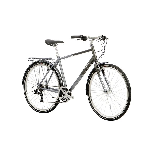 Raleigh  Pioneer Crossbar Frame Gents Hybrid City Bike  Black/Silver