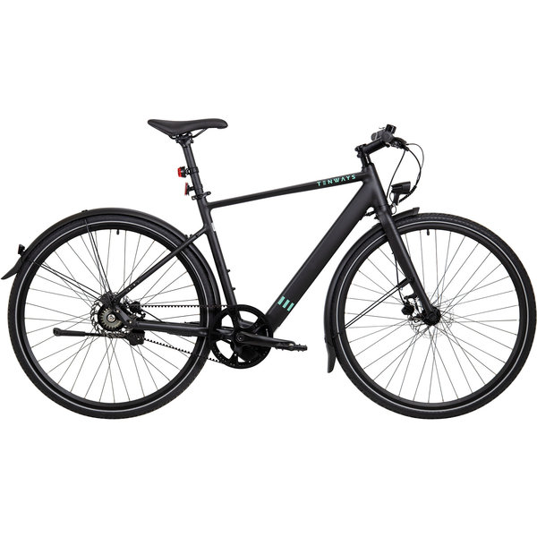 Tenways Cgo 600 Single Speed Electric City Bike With Carbon Belt Drive System Std