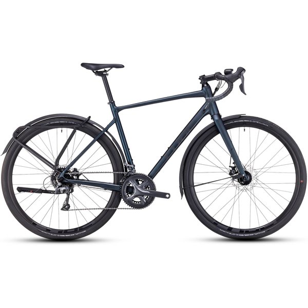 Cube Nuroad FE Gravel Bike with Mudguards and Carrier