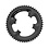 Shimano Fc-5800 105 Shimano Chainring 50T-Ma For 50-34T, Black
