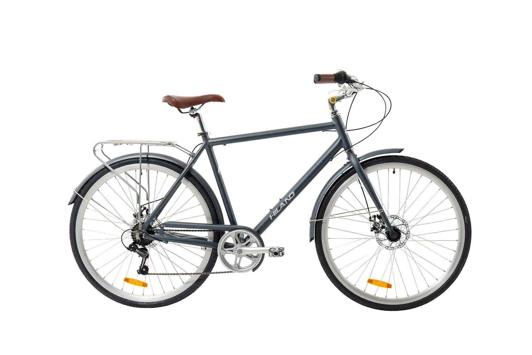 You added <b><u>Hiland Gents City Bike Grey 55cm Large with Mudguards, Rear Carrier and Kickstand</u></b> to your cart.