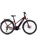Cube Cube Touring Hybrid Shimano XT EXC Step Through Electric Bike 625 Red/White 2023