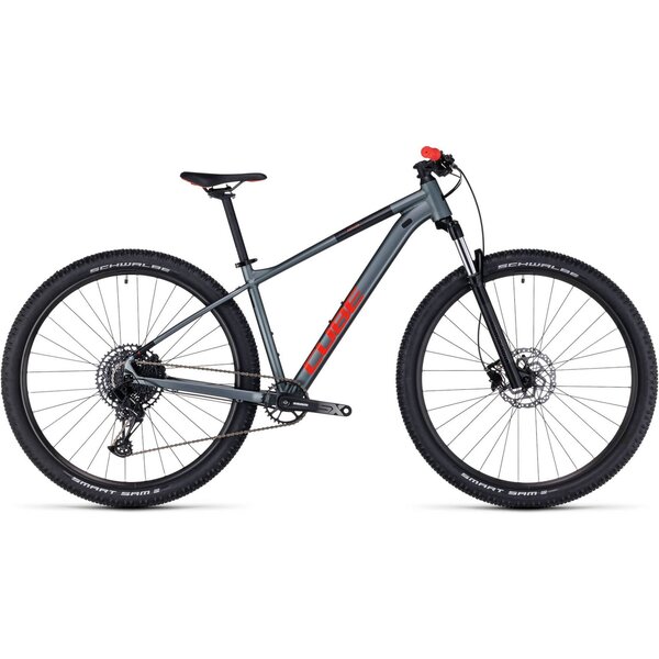 Cube  Analog Mountain Bike with Sram Eagle Flash Grey/Red