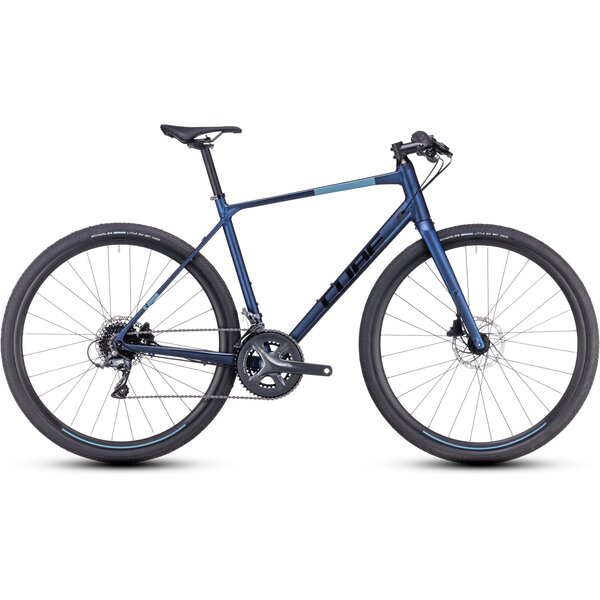 Cube  Nulane City Hybrid Bike Claris Velvet Blue/Black