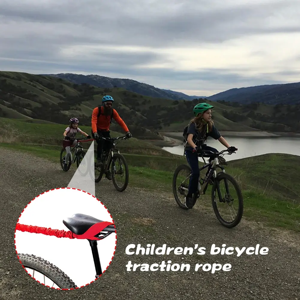 Tow Rope Bicycle Children, 14.76 ft Bicycle Traction Rope with