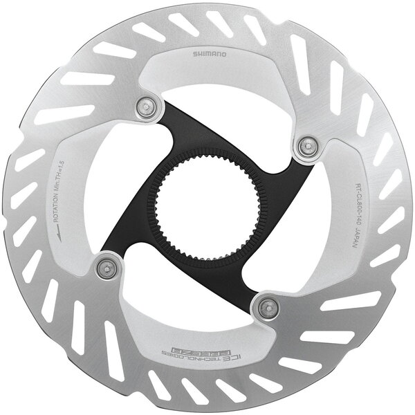 Shimano Rt-Cl800 Ice Tech Freeza Rotor With Internal Lockring, 140 Mm