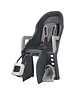 Polisport Polisport Guppy Maxi + FF Frame Fit Rear Child Seat Dark Grey/Silver | Max 22kg