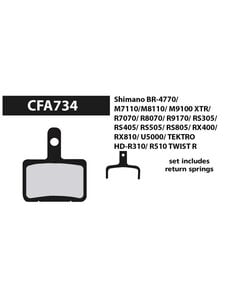  Ebc Resin Disc Pads (Substitute For Shimano (L03A) Ultegra/Dura Ace)