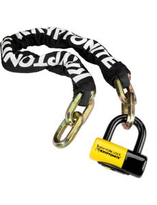 Kryptonite Kryptonite New York Fahgettaboudit Chain 14Mmx100Cm and Ny Disc Lock Sold Secure Diamond