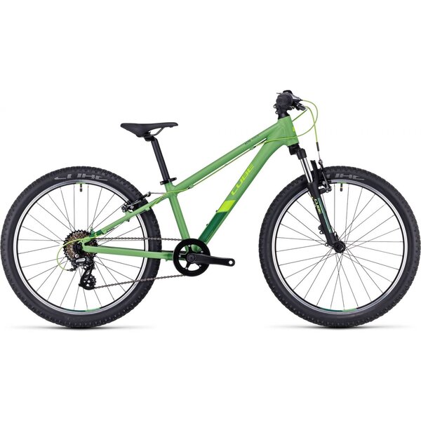 Cube Cube Acid 240 Kids Bike 24w Green/Pine | Height: 118 - 136 cm | Inseam: 52 - 63 cm | Age 7-10