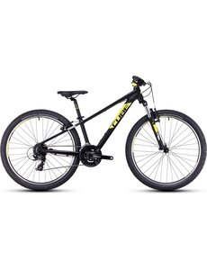 Cube Cube Acid 260 Kids Bike 26w Black/Yellow | Height: 124 - 141 cm | Inseam: 57 - 66 cm | Age 10-13