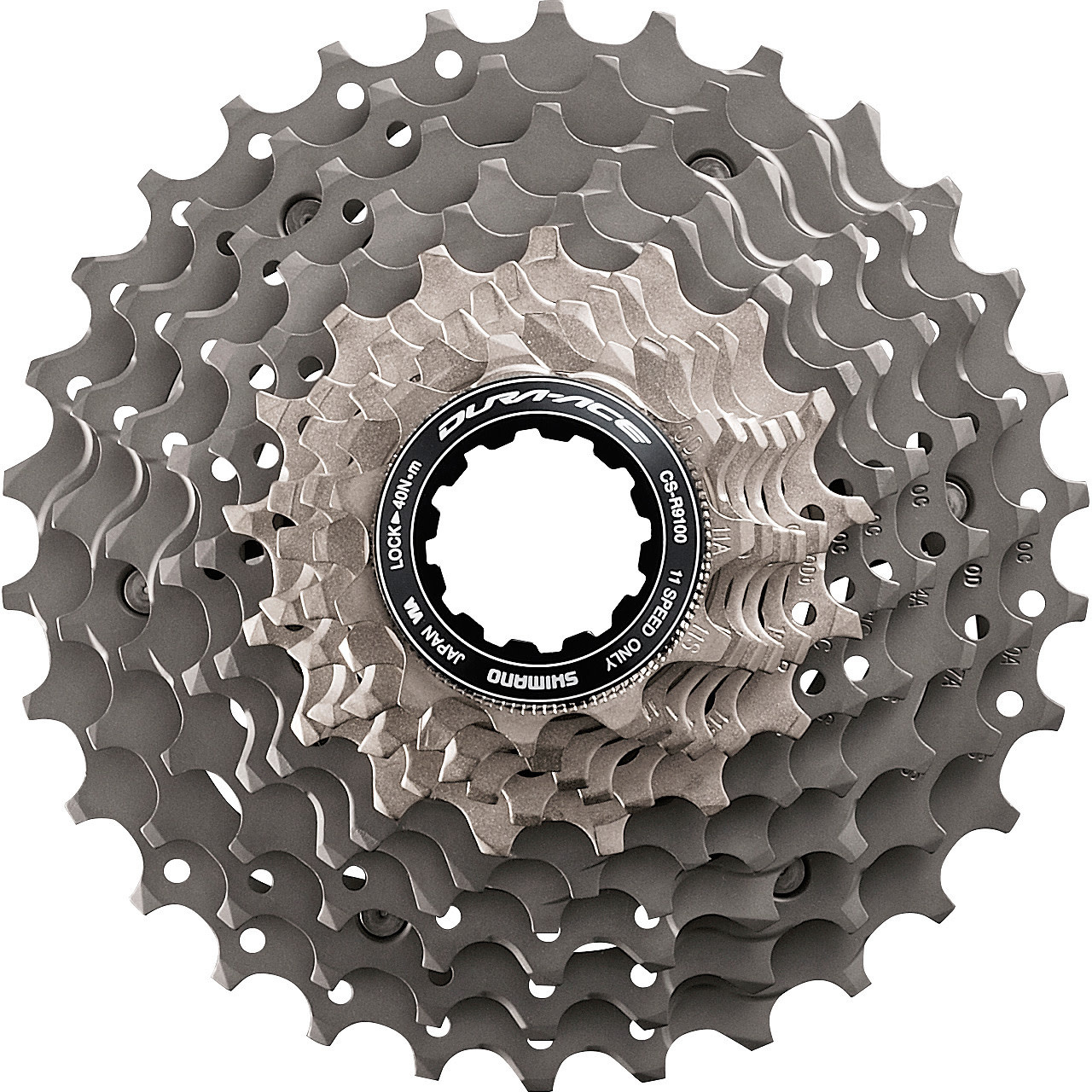 Shimano Alivio CS-HG400 Cassette - 9 Speed, 11-32t, Silver, Nickel Plated -  Electric Cyclery