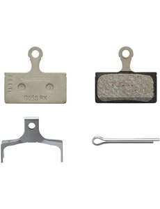 Shimano Shimano G05S-Rx Disc Brake Pads And Spring, Steel Back, Resin