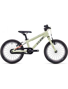 Cube Cube Cubie 160 Green/Red 2023 16-inch Kids Bike | Age 4 - 6 years | Height 96 - 111 cm - (3.14 - 3.6")