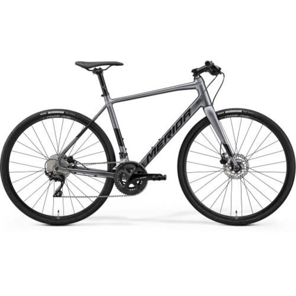 Merida Speeder 400D Lightweight City Fitness Bike Anthracite / Black