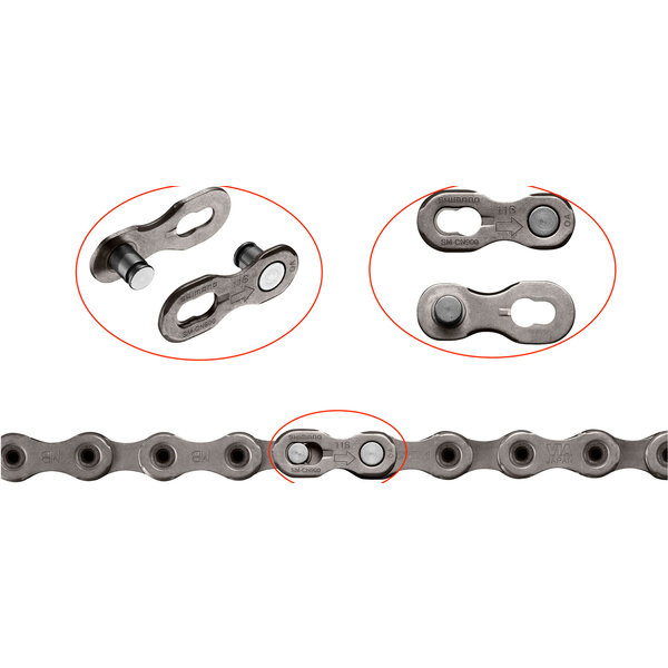 Shimano SM-CN900 Quick Connection Link (Power Link) for 11-speed Chains (Box of 2pcs)