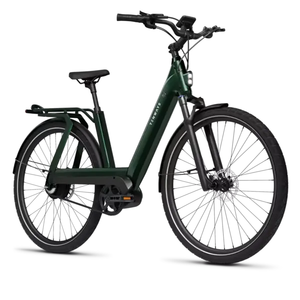 Tenways Bikes Tenways AGO-T Electric City Bike with Carbon Belt Drive System (Step-through)