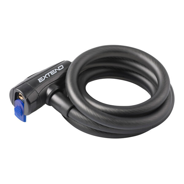 Extend Bicycle lock Extend CIRCON 15 x 1500mm Black