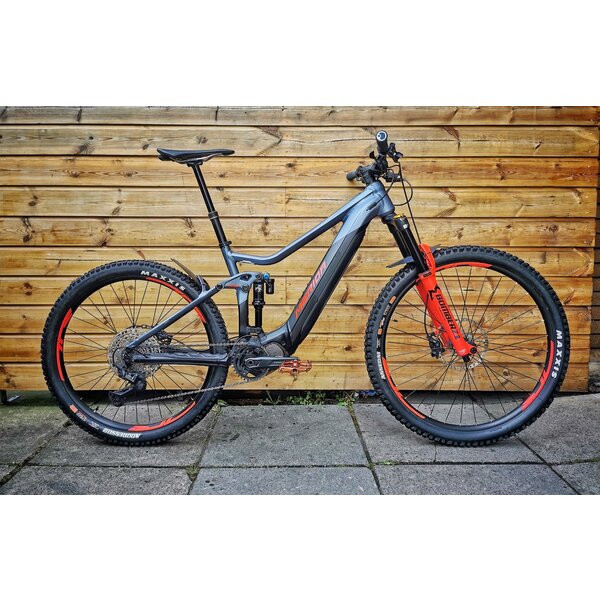 SECOND-HAND Merida Full Sus Electric MTB  Grey/Red  Size Large | PRIVATE SELLER