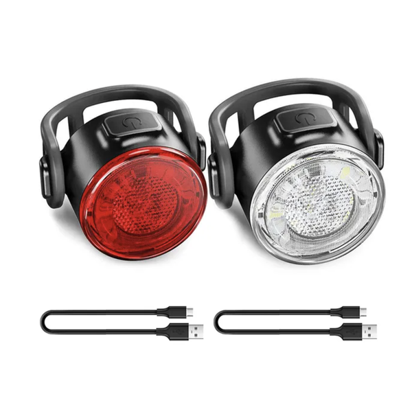 Toprider Usb Rechargable Strap-On Led Lightset | Universal Fit
