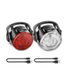  Toprider Usb Rechargable Strap-On Led Lightset | Universal Fit