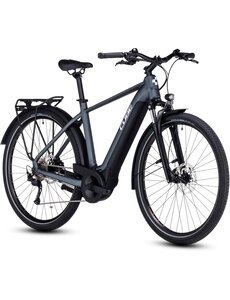 Cube Cube Touring Hybrid One 500 Electric Bike Deore Grey/White