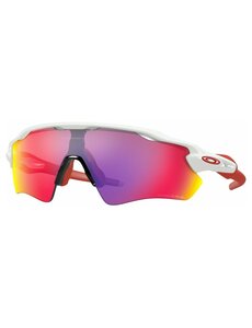 Oakley Oakley Radar Ev Path Polished White Frame With Prizm Road Lens Size 38