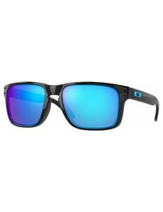 Oakley Oakley Holbrook Polished Black Frame With Prizm Sapphire Lens Size 55