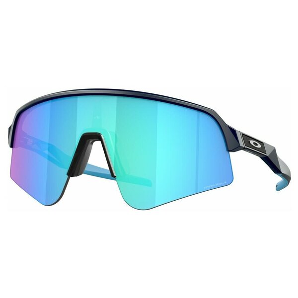 Oakley Sunglasses Oakley - Sutro Lite Sweep Matte Navy Frame, Prizm Sapphire Lens (Size 39)
