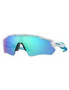 Oakley radar ev hot sale blue and white