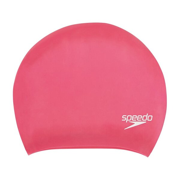 Speedo  Long Hair Moulded Silicone Swim Cap