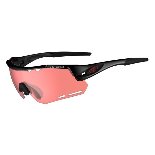 Tifosi Sunglasses Tifosi Alliant Enliven Red Lens with Crystal Black Frame