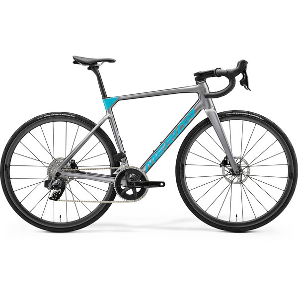 Merida  Scultura 7000 Road Bike - Grey/Teal - MY24