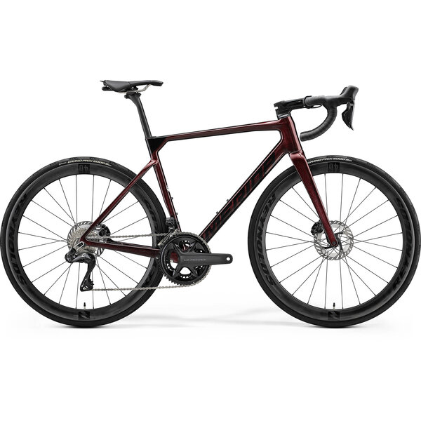 Merida  Scultura 8000 Road Bike - Red/Black -MY24