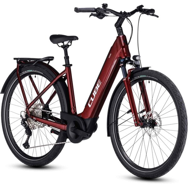 Cube Touring Hybrid Exc 625 Ee Easy Entry Red/White