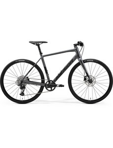 Merida Merida Speeder 400D Lightweight City Fitness Bike With Single 1X Front Chainring Anthracite/Black My24