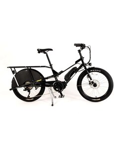 Yuba Yuba Kombi E6 Electric Cargo Bike Black Eu 24" Wheel |Shimano E6100 Motor And 504 Wh Battery